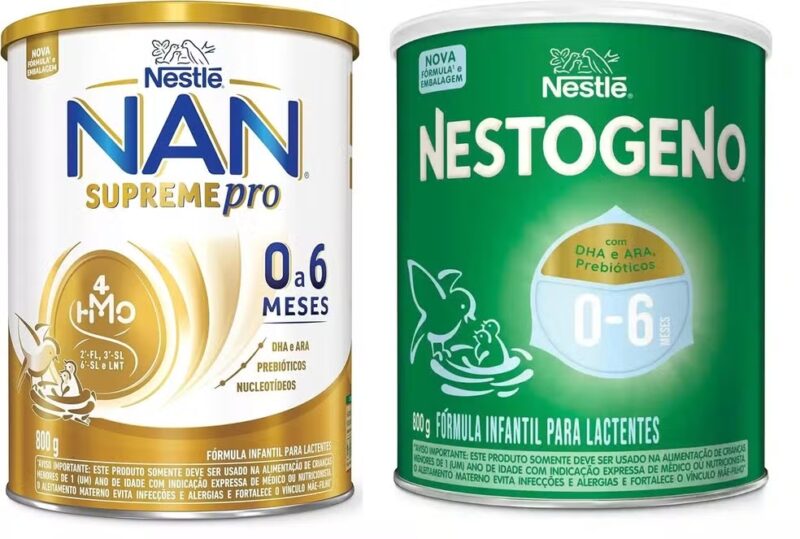 Saúde – Anvisa proíbe venda de fórmulas infantis da Nestlé por risco de contaminação por bactéria