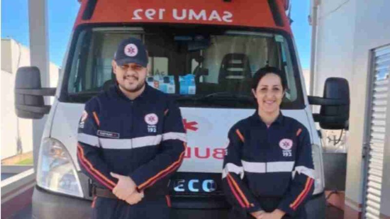 Cascavel – Bebê nasce dentro da ambulância do Samu a caminho do hospital