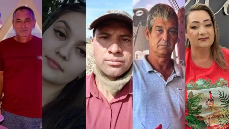 Tragédia – Saiba quem são as seis vítimas que morreram durante tornado no Paraná