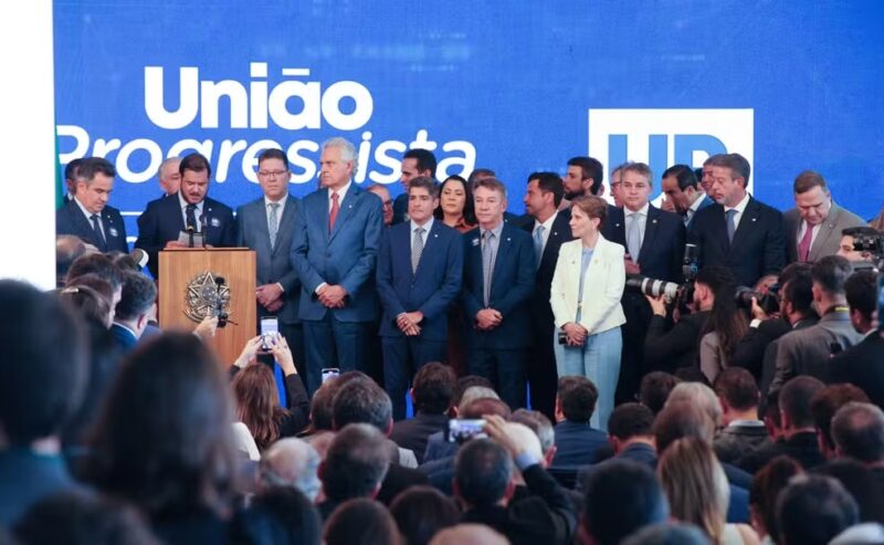 Brasília – União Brasil e PP oficializam superfederação com foco nas eleições de 2026
