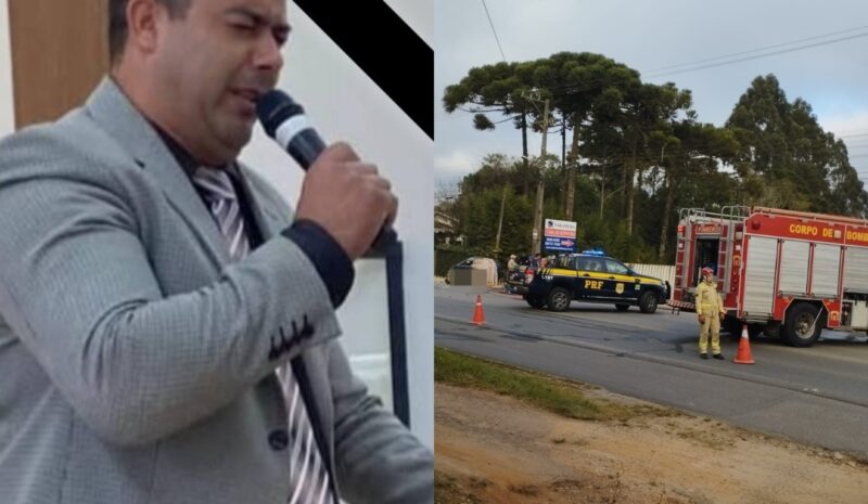 Paraná – Pastor morre em acidente a caminho da FAB com filho; família ficou gravemente ferida