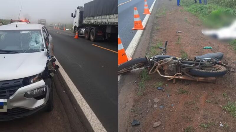 Trânsito – Motorista de ambulância para em acidente na rodovia e descobre que vítima é o pai, no Paraná