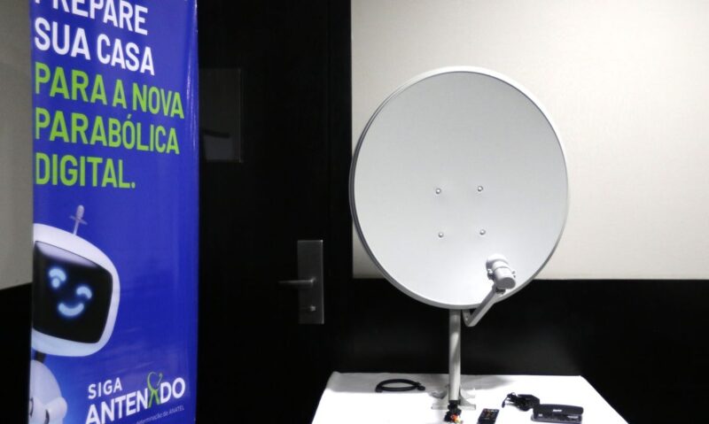 Brasil – Famílias do CadÚnico têm até dia 30 para trocar parabólica por digital