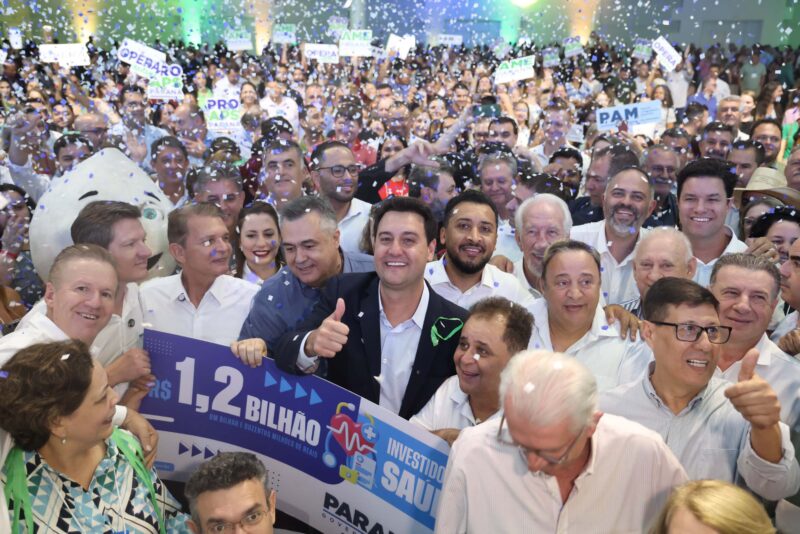 R$ 1,19 bilhão: Ratinho Junior anuncia maior investimento da história da saúde do Paraná