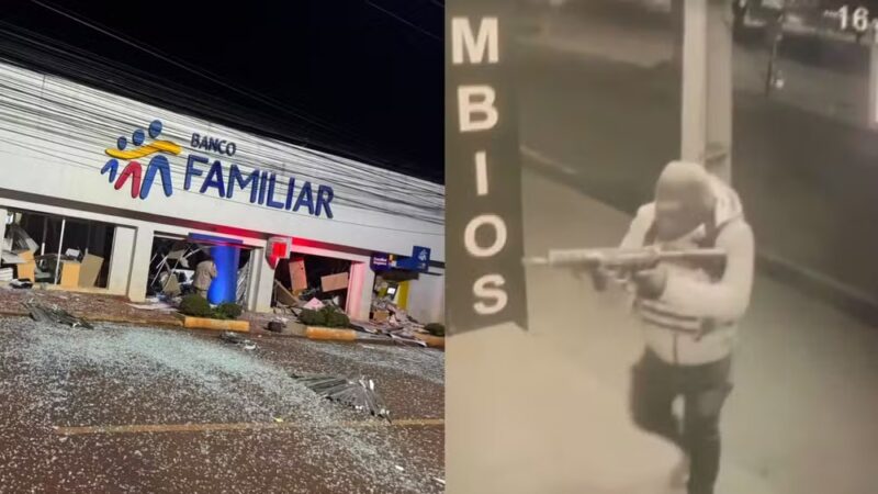 Segurança – Bancos são alvo de mega-assalto no Paraguai em ação orquestrada com mais de 20 criminosos; polícia investiga participação de brasileiros