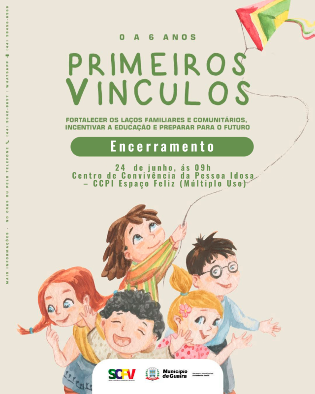 Guaíra – SEMAS e CRAS realizam encerramento do Grupo Primeiros Vínculos